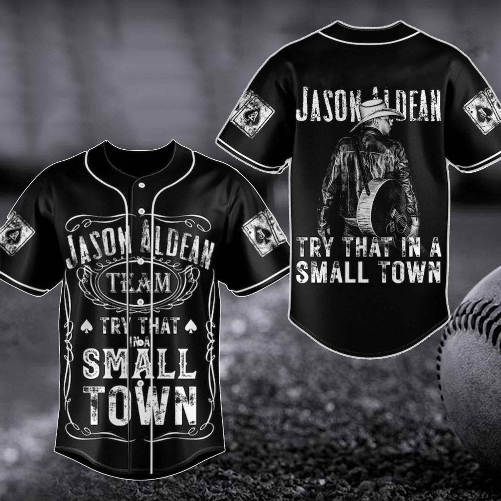 Jason Aldean Baseball Jersey: American Flag Merch & Christmas Gift
