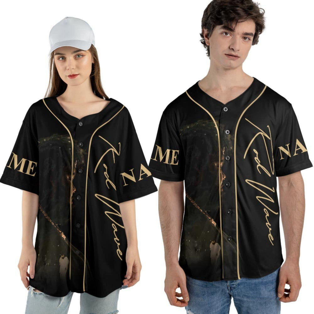 Customized Rod Wave Nostalgia Tour Baseball Jersey: Rod Wave & Friends Shirt Beautiful Mind Tour
