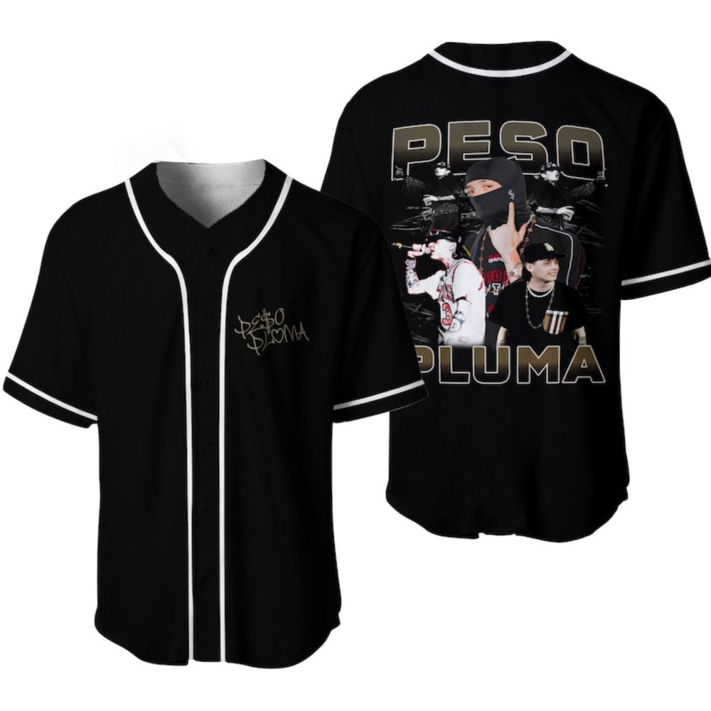 Premium Peso Pluma Baseball Jerseys & Tour Shirts for Fans & Music Lovers