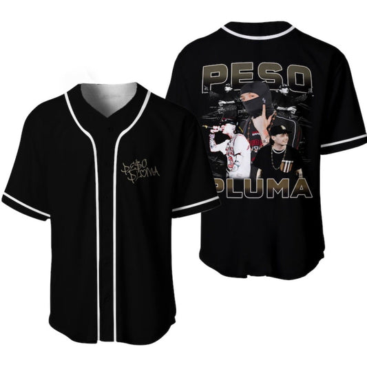 Premium Peso Pluma Baseball Jerseys & Tour Shirts for Fans & Music Lovers