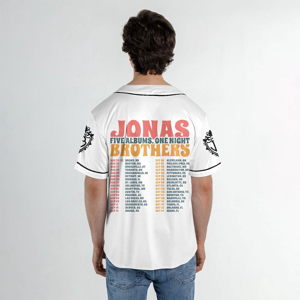 Jonas Brothers Baseball Jersey Shirt - lylyprint.com Hoodie, Sweatshirt | WearSparks.com (Image 2)