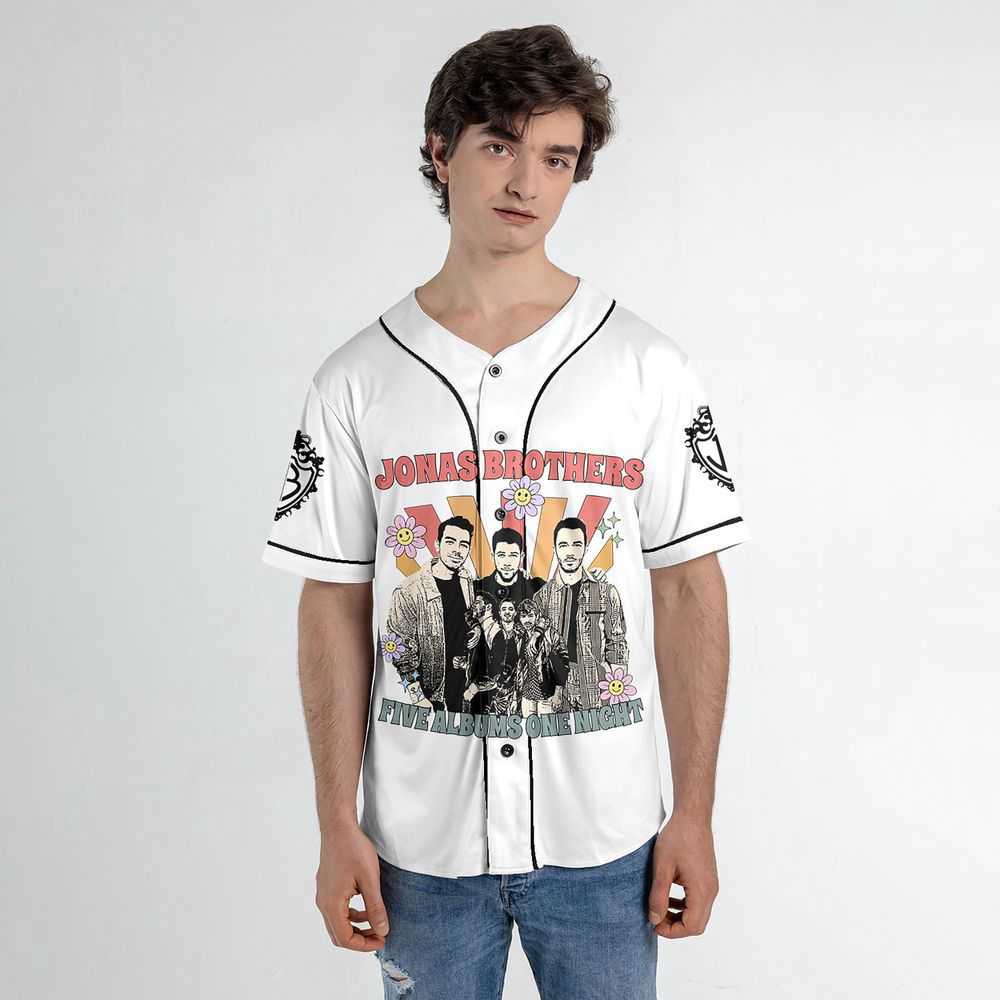 Jonas Brothers Baseball Jersey Shirt - lylyprint.com Hoodie, Sweatshirt | WearSparks.com (Image 1)