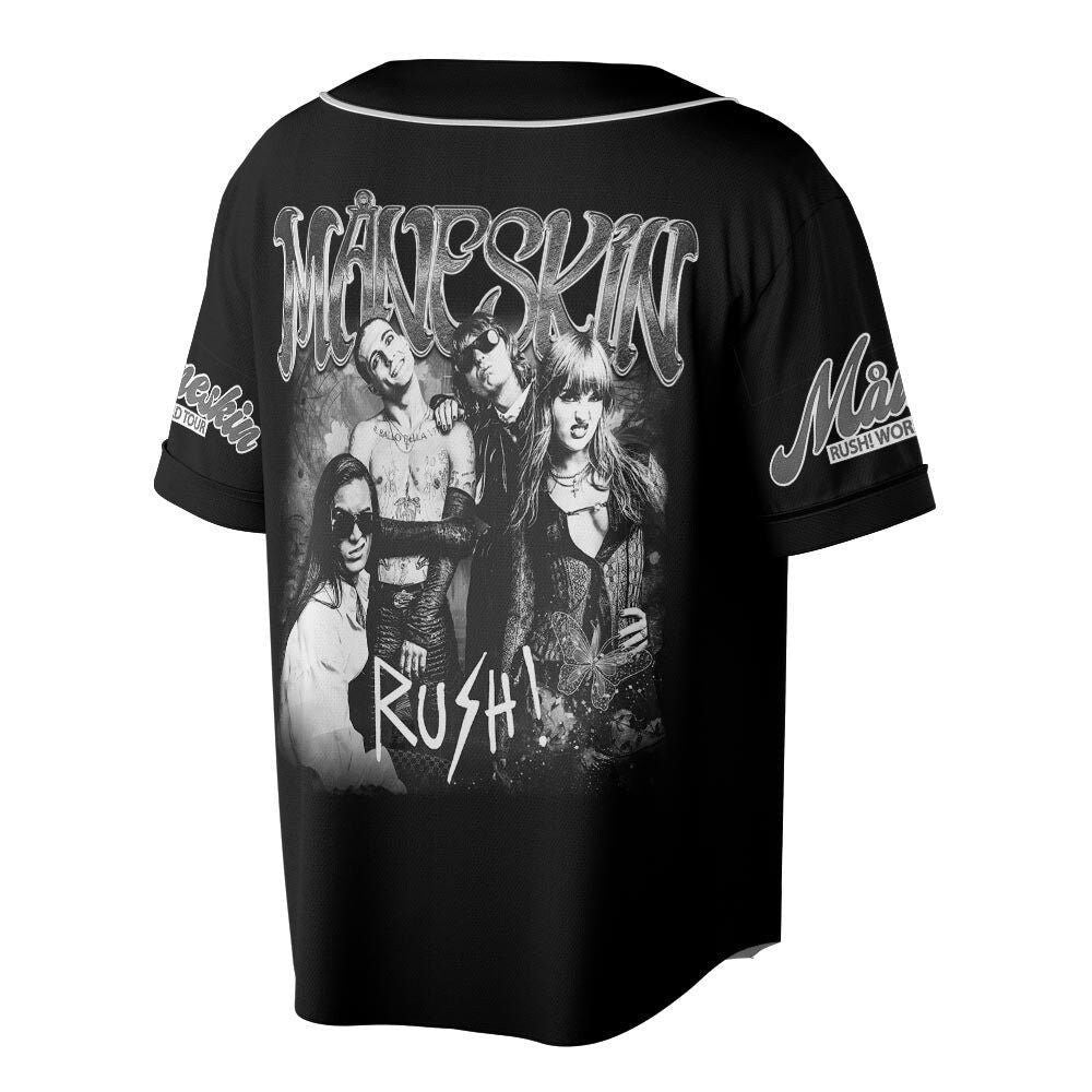 Custom Name Maneskin 2023 Tour Baseball Jersey - lylyprint.com T-Shirts, Hoodie, Sweatshirt | WearSparks.com (Image 1)