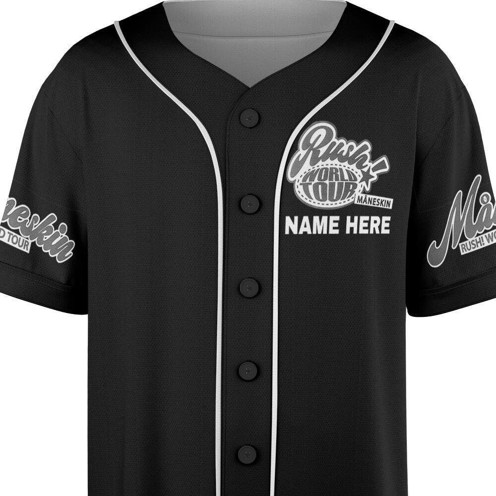 Custom Name Maneskin 2023 Tour Baseball Jersey - lylyprint.com T-Shirts, Hoodie, Sweatshirt | WearSparks.com (Image 5)