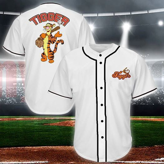 Tigger winnie the pooh Gift for lover Baseball Jersey - Bafud T-Shirts, Hoodie, Sweatshirt | WearSparks.com