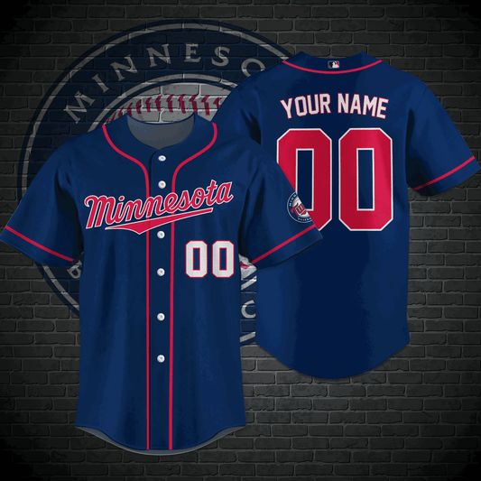 Custom Minnesota Twins MLB Baseball Shirt - Stand Out with M-32339 Design!
