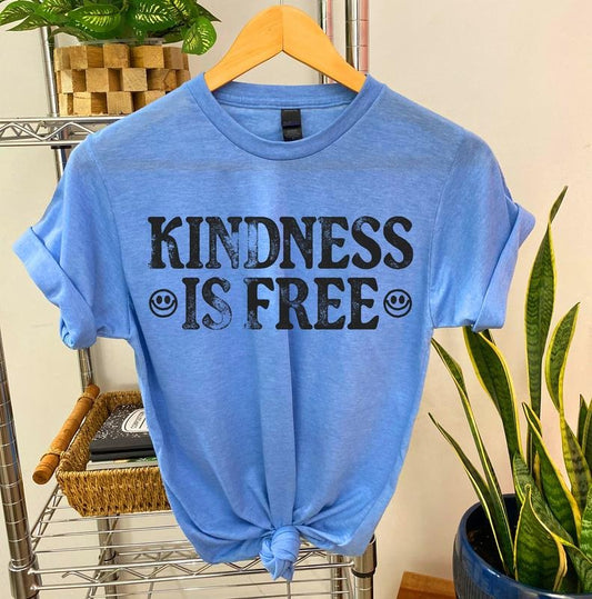 #175 - Kindness is Free - Print Unisex Crew neck Tee T-shirt Hoodie, Sweatshirt | WearSparks.com