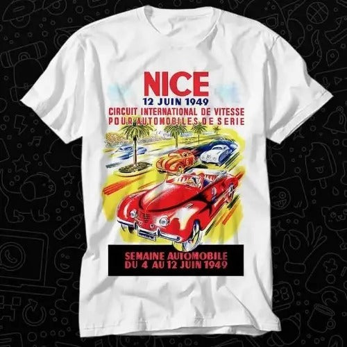 1949 Nice France Circuit Automobile Race T Shirt Best Seller Gift Unisex Top Adult Tee Music Movie Made in USA Hoodie,...