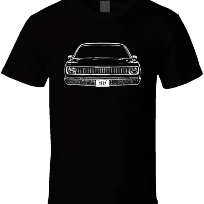 1972 Plymouth Duster Front End Silhouette Classic Muscle Car T Shirt Hoodie, Sweatshirt | WearSparks.com