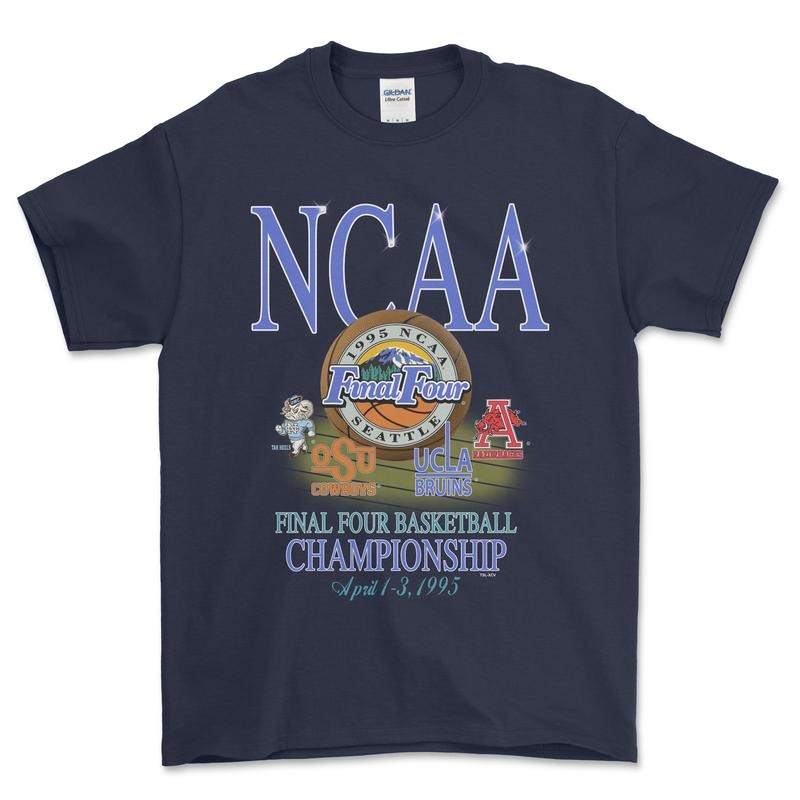 1995 NCAA Final Four Championship T-Shirt, graphic vintage sports tees for men Hoodie, Sweatshirt | WearSparks.com