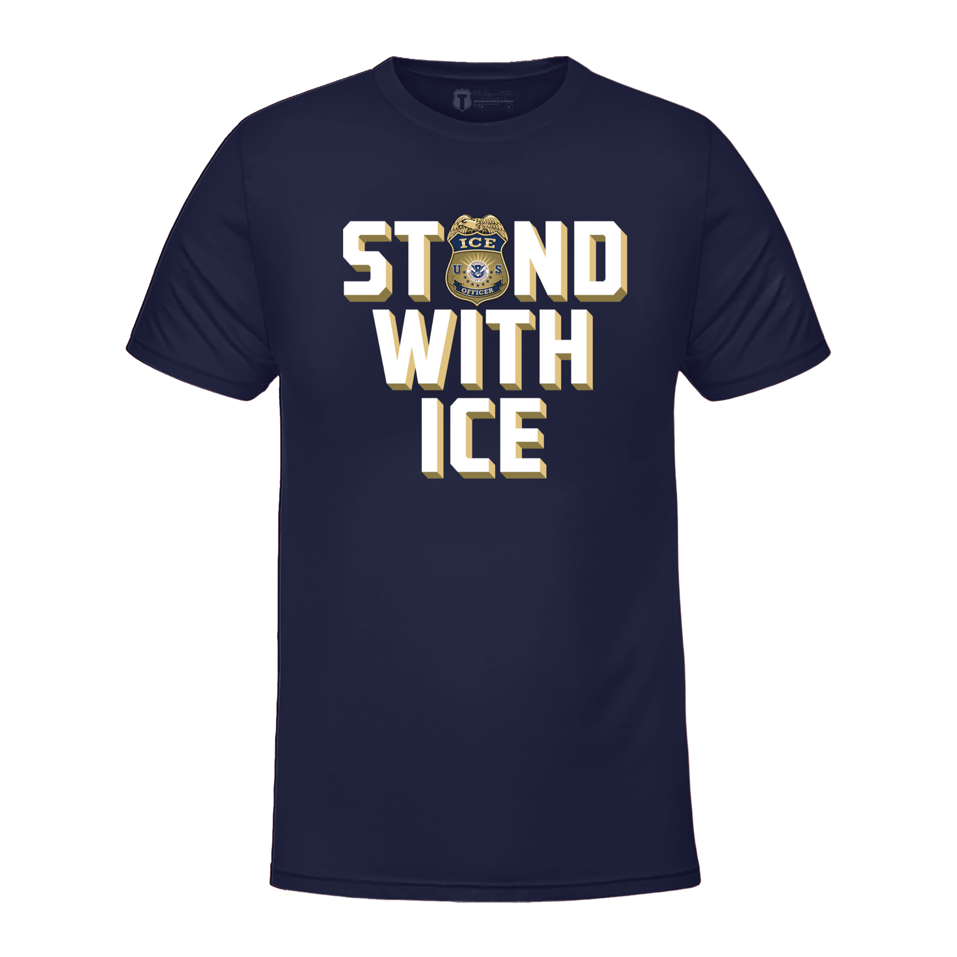 Stand With ICE T-Shirt Hoodie, Sweatshirt | WearSparks.com (Image 1)