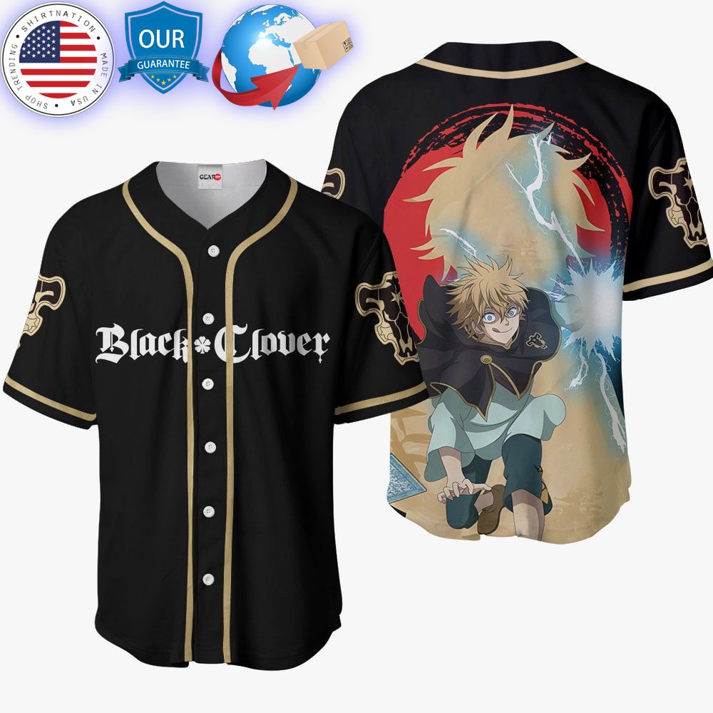HOT Black Clover Luck Voltia Baseball Jersey