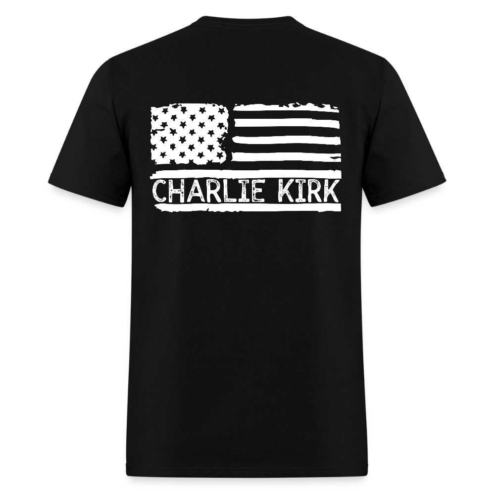 Charlie Kirk Freedom American Flag T Shirt - 2 Hoodie, Sweatshirt | WearSparks.com (Image 2)