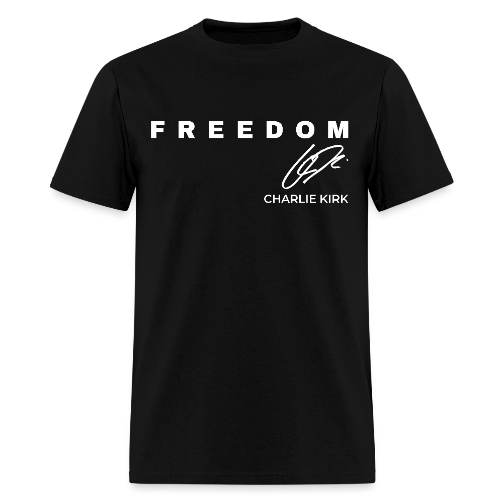 Charlie Kirk Memorial Freedom T Shirt Hoodie, Sweatshirt | WearSparks.com (Image 1)