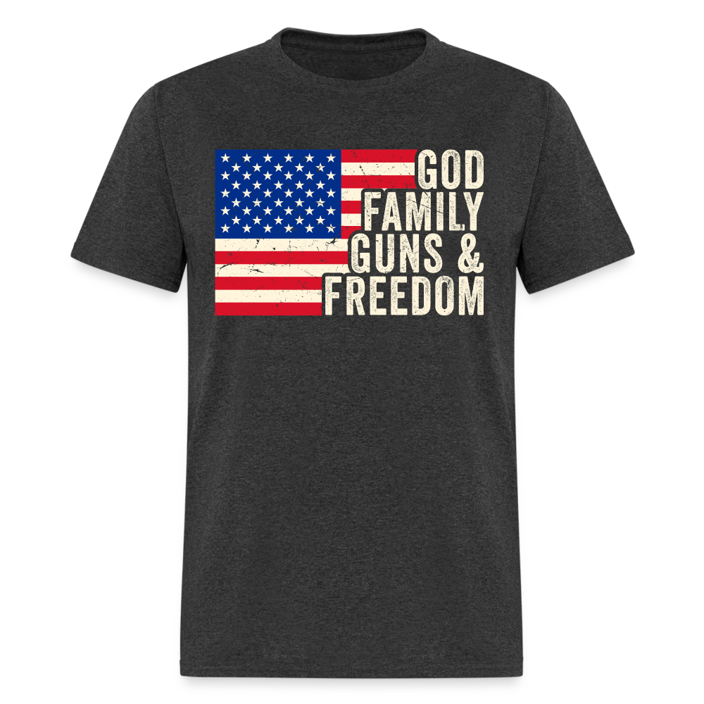 God Family Guns & Freedom T Shirt Hoodie, Sweatshirt | WearSparks.com (Image 4)