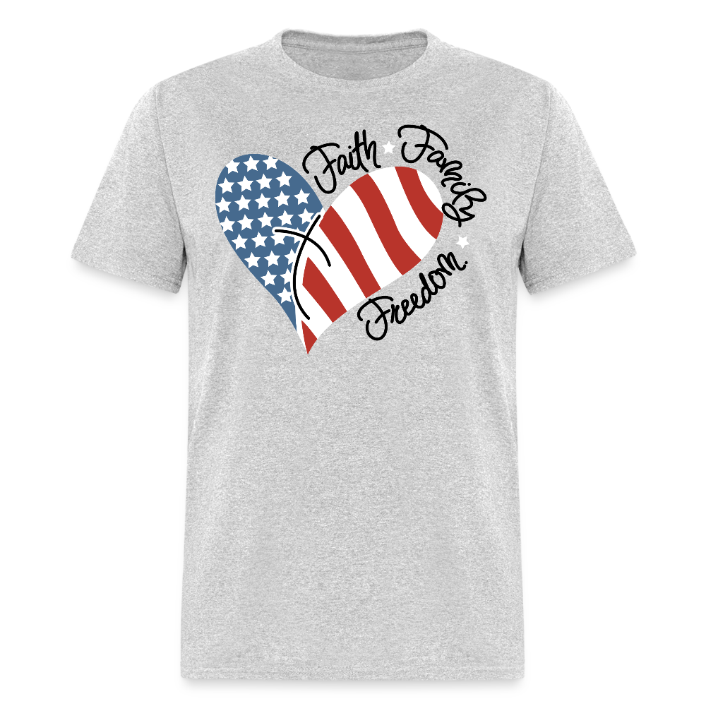 Faith Family Freedom American Flag T Shirt Hoodie, Sweatshirt | WearSparks.com (Image 2)