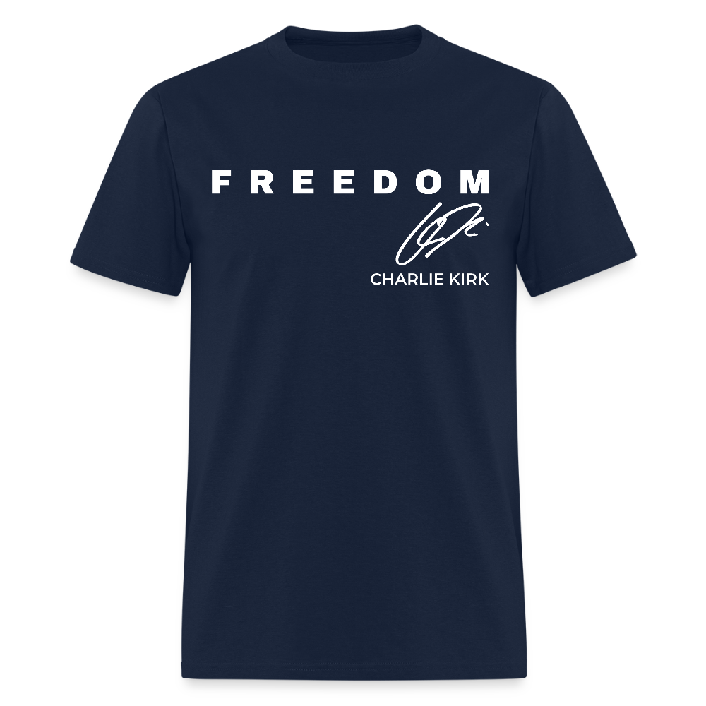 Charlie Kirk Memorial Freedom T Shirt Hoodie, Sweatshirt | WearSparks.com (Image 5)