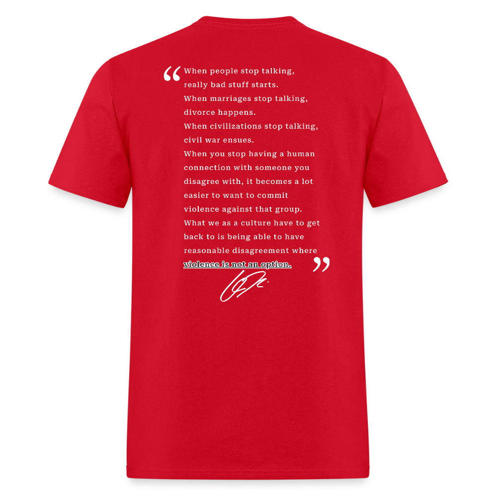 Freedom When People Stop Talking Charlie Kirk T Shirt - 2 Hoodie, Sweatshirt | WearSparks.com (Image 2)