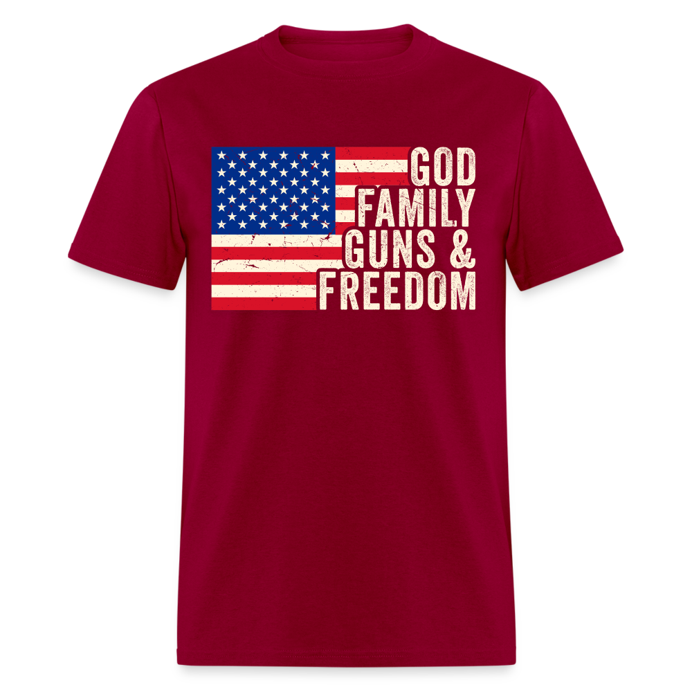God Family Guns & Freedom T Shirt Hoodie, Sweatshirt | WearSparks.com (Image 2)