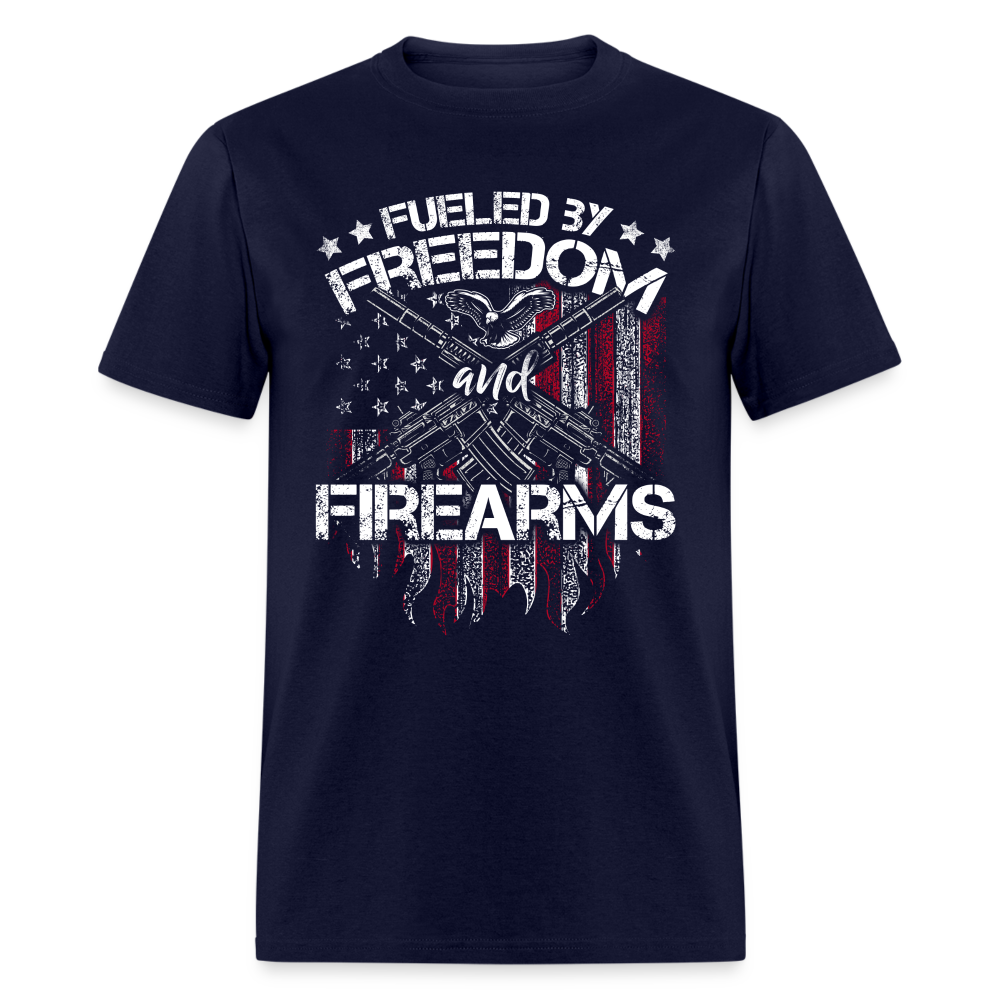 Fueled By Freedom And Firearms T Shirt Hoodie, Sweatshirt | WearSparks.com (Image 3)