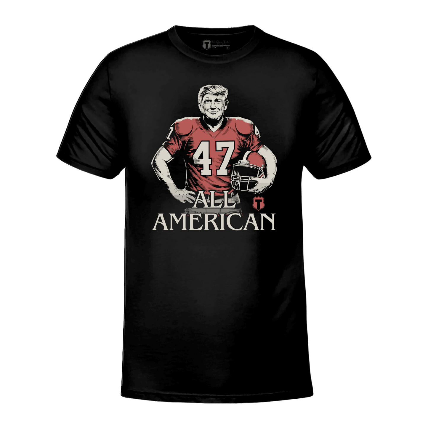 All American T-Shirt Hoodie, Sweatshirt | WearSparks.com (Image 2)