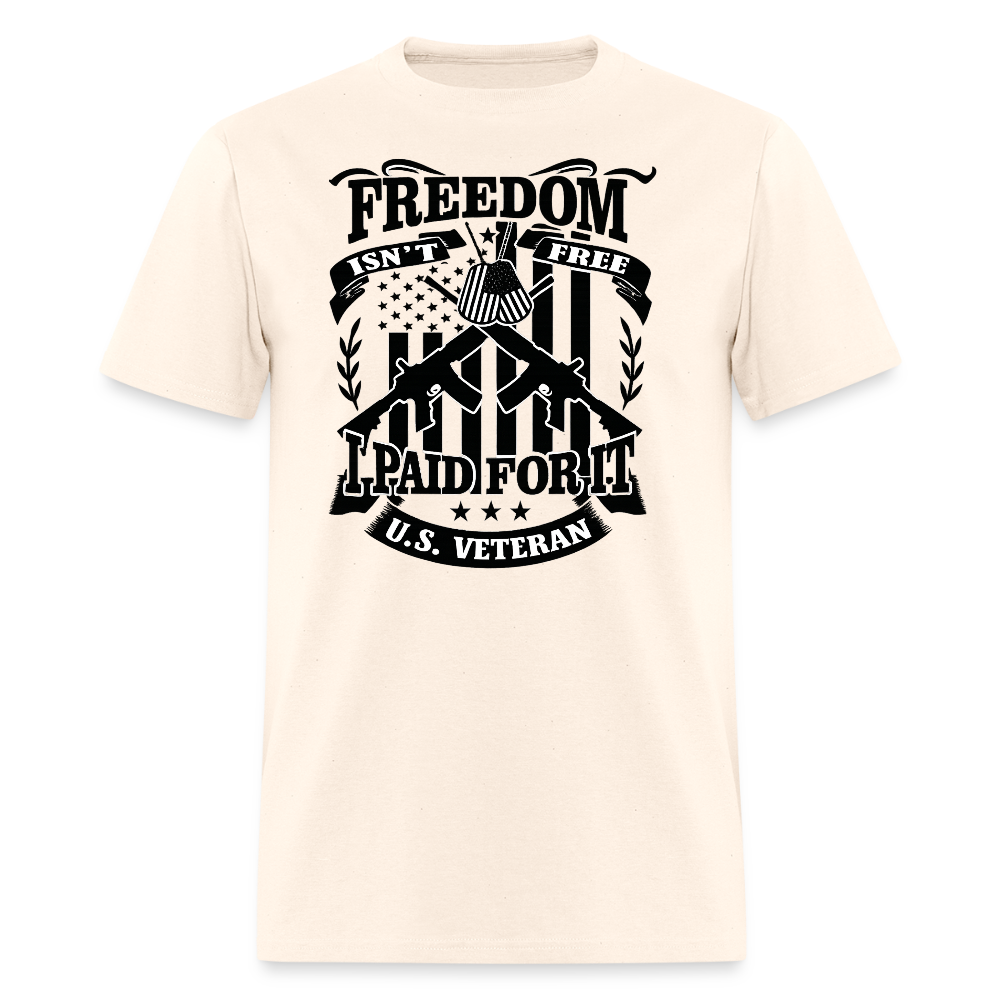 Freedom Isn't Free I Paid for It Veteran T Shirt Hoodie, Sweatshirt | WearSparks.com (Image 2)