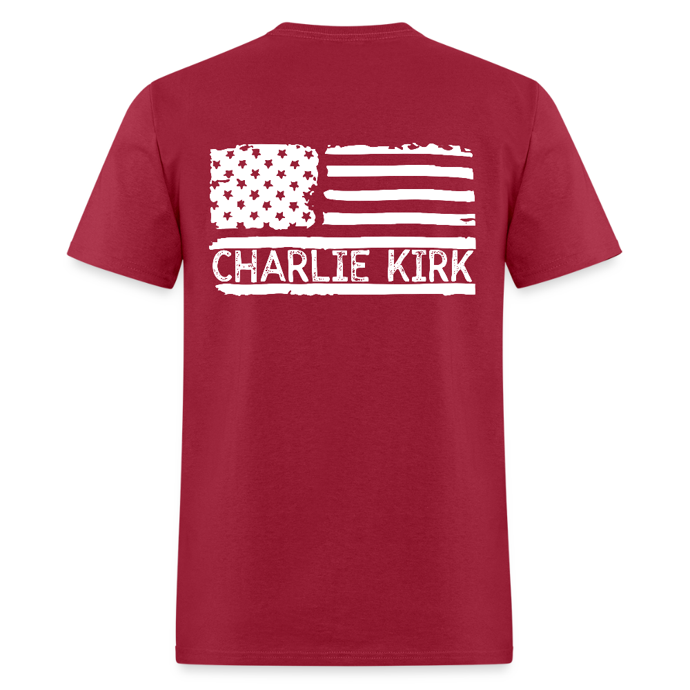 Charlie Kirk Freedom American Flag T Shirt - 2 Hoodie, Sweatshirt | WearSparks.com (Image 4)