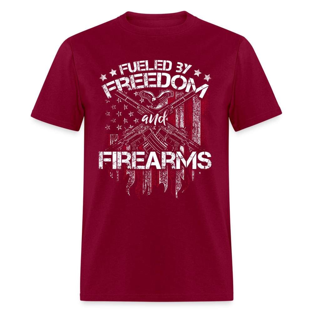 Fueled By Freedom And Firearms T Shirt Hoodie, Sweatshirt | WearSparks.com (Image 2)