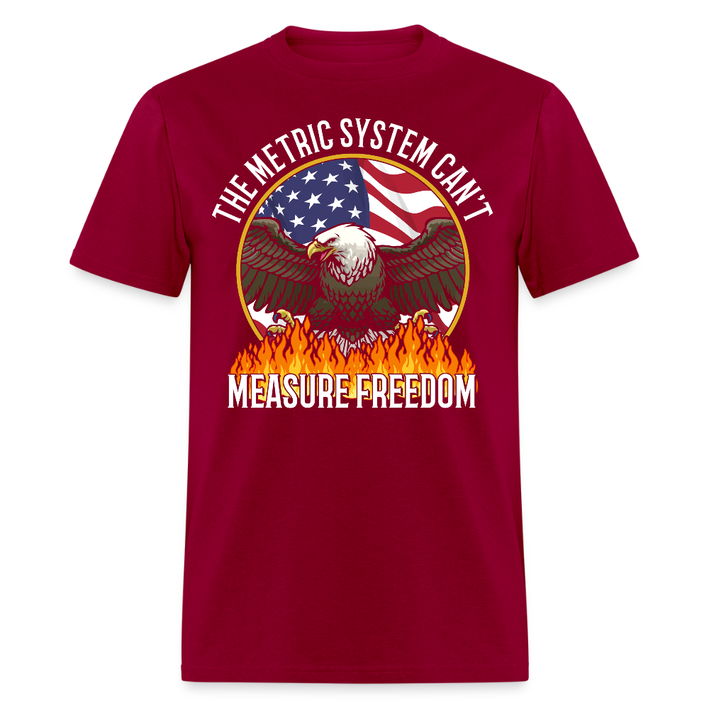 The Metric System Can't Measure Freedom USA Eagle T Shirt Hoodie, Sweatshirt | WearSparks.com (Image 2)