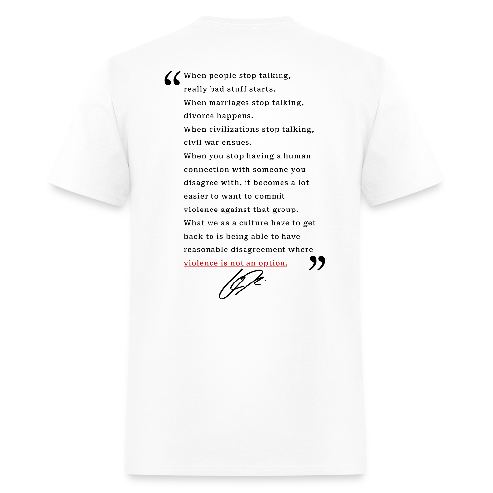 Freedom When People Stop Talking Charlie Kirk T Shirt Hoodie, Sweatshirt | WearSparks.com (Image 2)