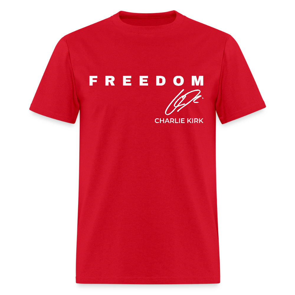 Freedom Thank You Charlie Kirk Signature A True Patriot 31 T Shirt Hoodie, Sweatshirt | WearSparks.com (Image 5)