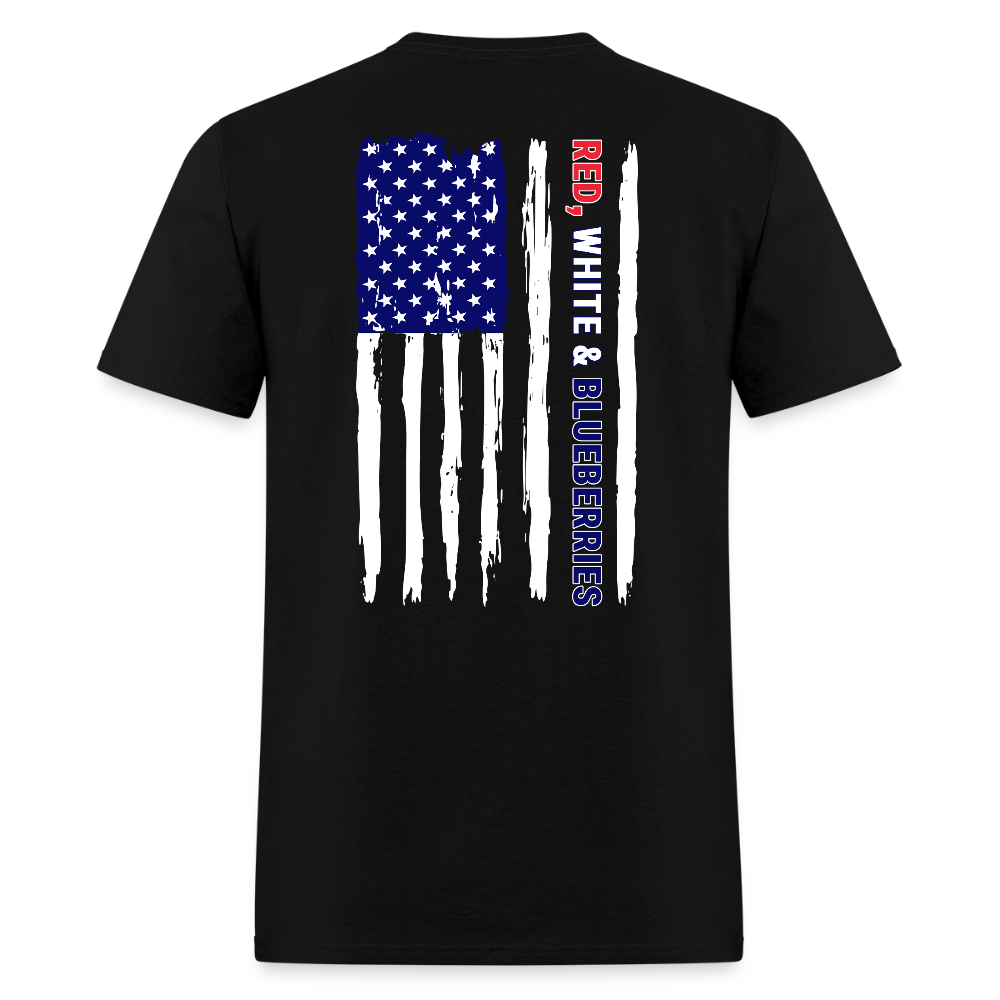 Freedom Charlie Red White and Blueberries US Flag T Shirt Hoodie, Sweatshirt | WearSparks.com (Image 4)