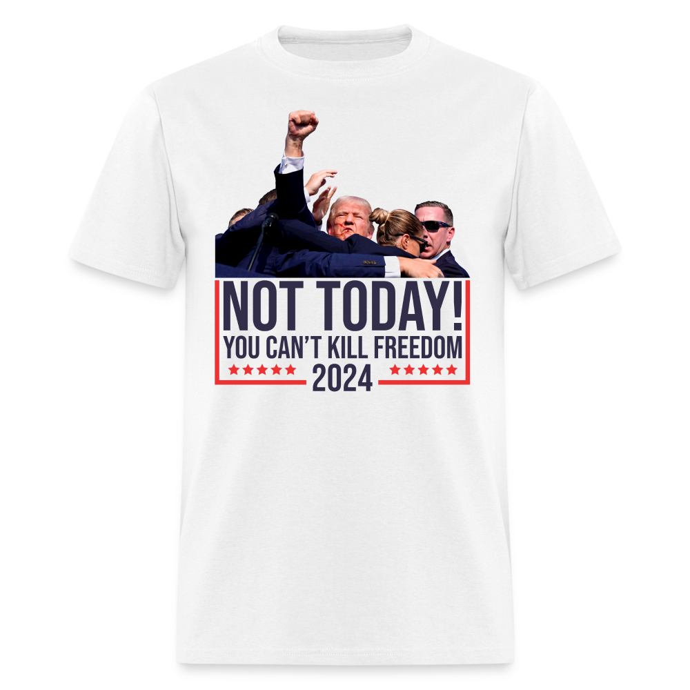 Not Today You Can't Kill Freedom T Shirt Hoodie, Sweatshirt | WearSparks.com (Image 1)