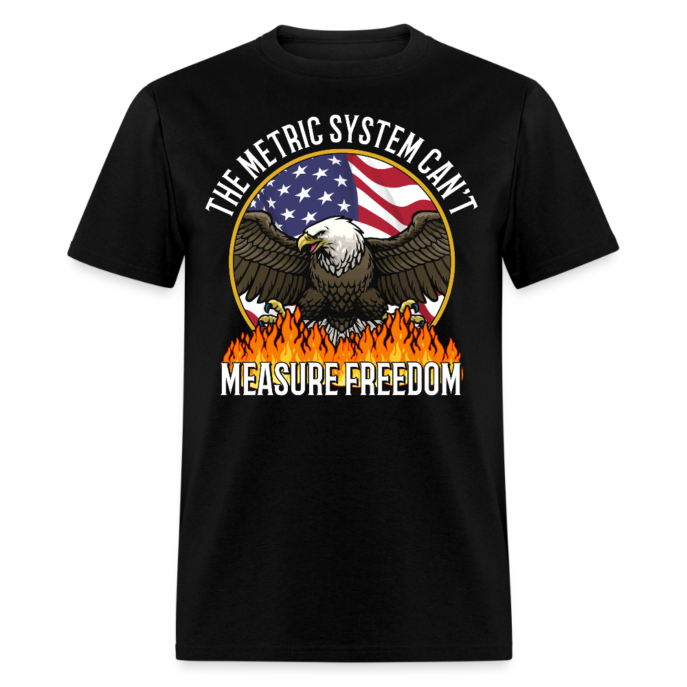 The Metric System Can't Measure Freedom USA Eagle T Shirt Hoodie, Sweatshirt | WearSparks.com (Image 1)