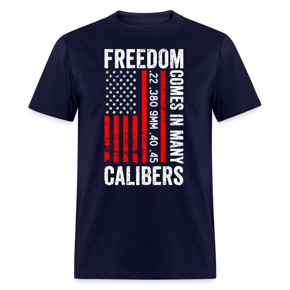 Freedom Comes In Many Calibers T Shirt Hoodie, Sweatshirt | WearSparks.com (Image 3)