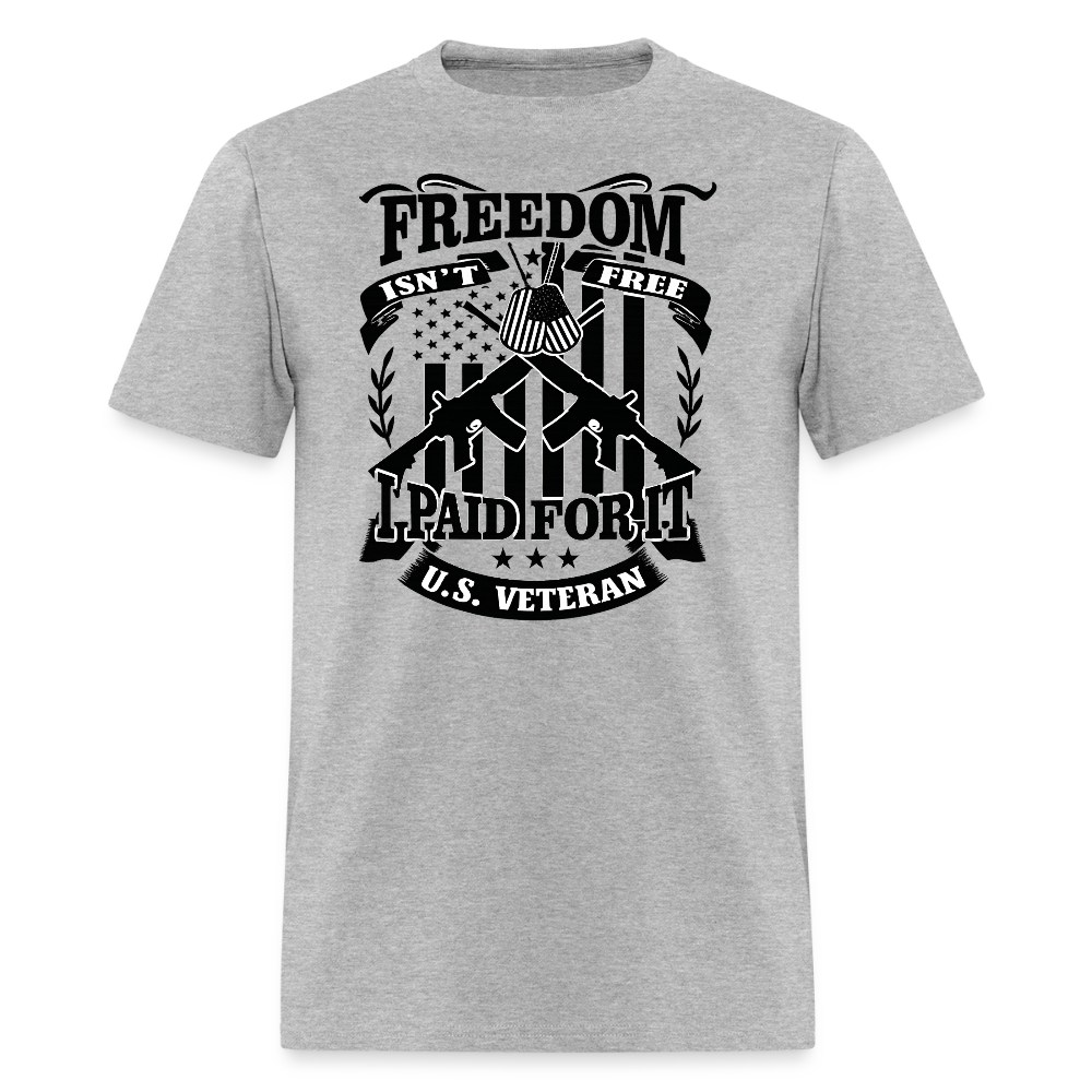 Freedom Isn't Free I Paid for It Veteran T Shirt Hoodie, Sweatshirt | WearSparks.com (Image 3)