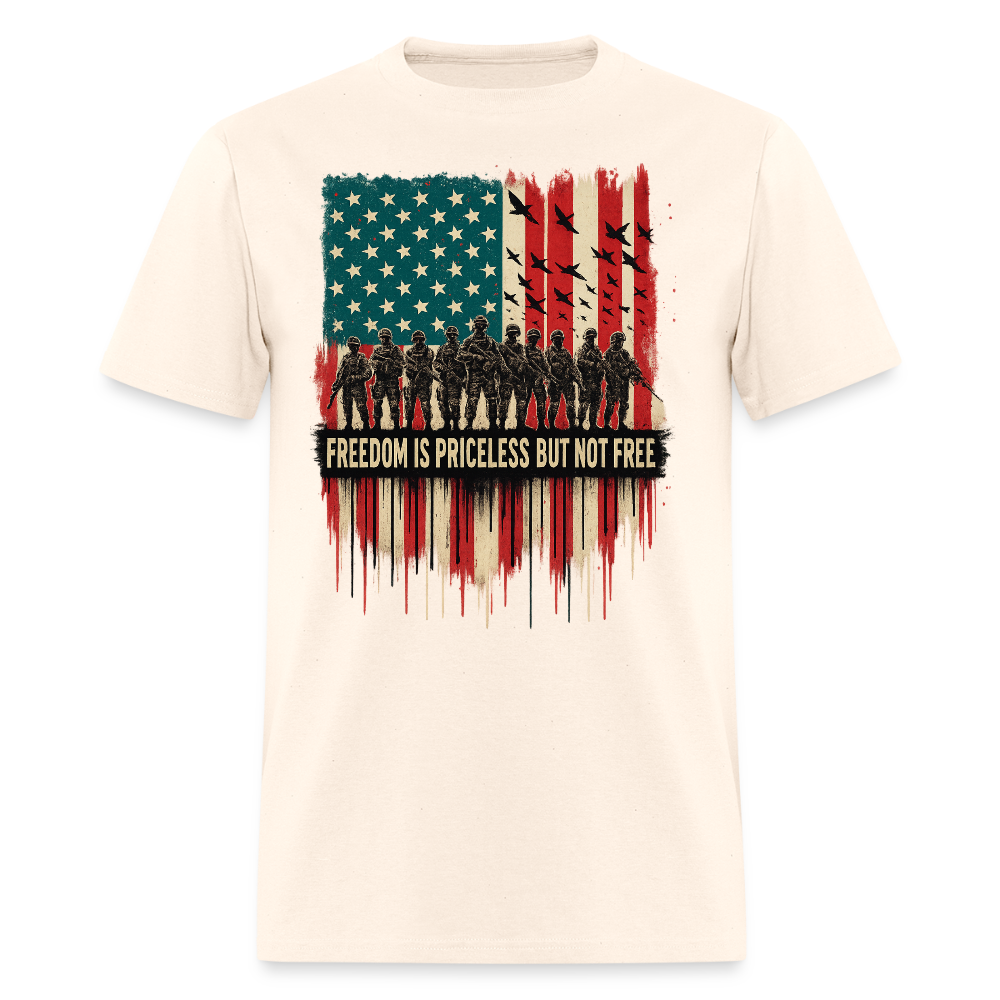 Freedom is Priceless but not Free Veteran T Shirt Hoodie, Sweatshirt | WearSparks.com (Image 2)