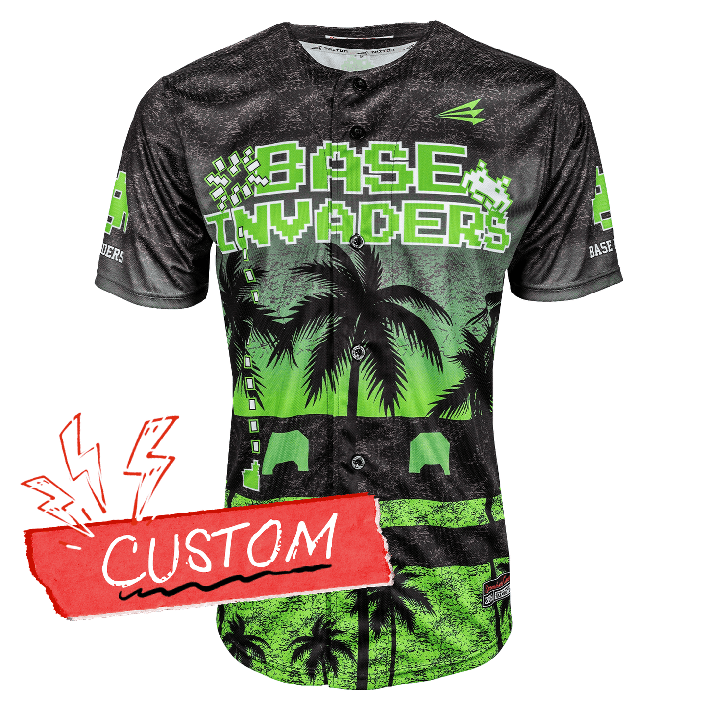 Base Invaders Lifestyle Baseball Jersey *CUSTOM*
