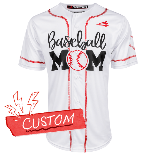 Baseball Mom Lifestyle Baseball Jersey *CUSTOM*