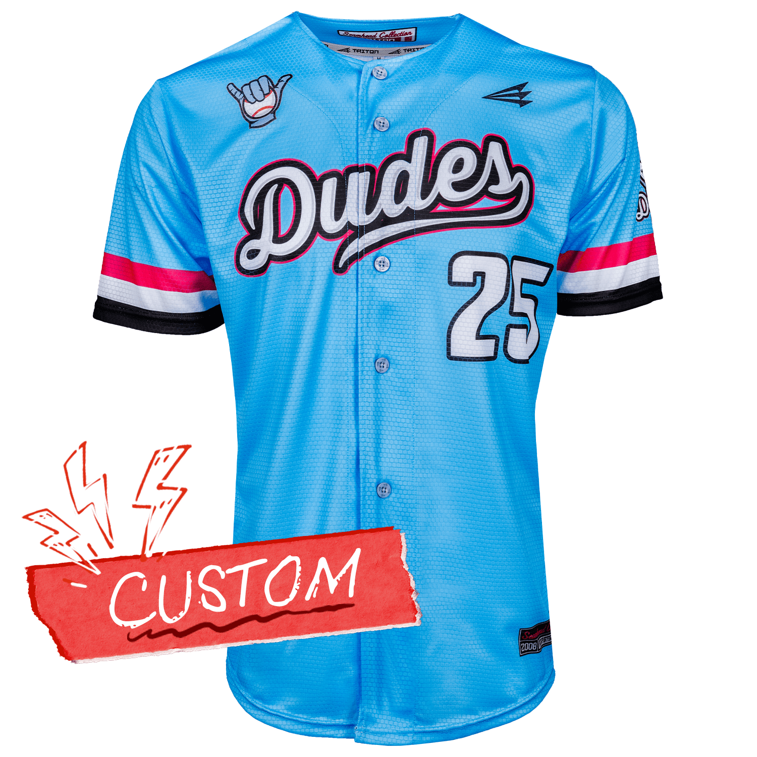 Dudes Lifestyle Baseball Jersey *CUSTOM*