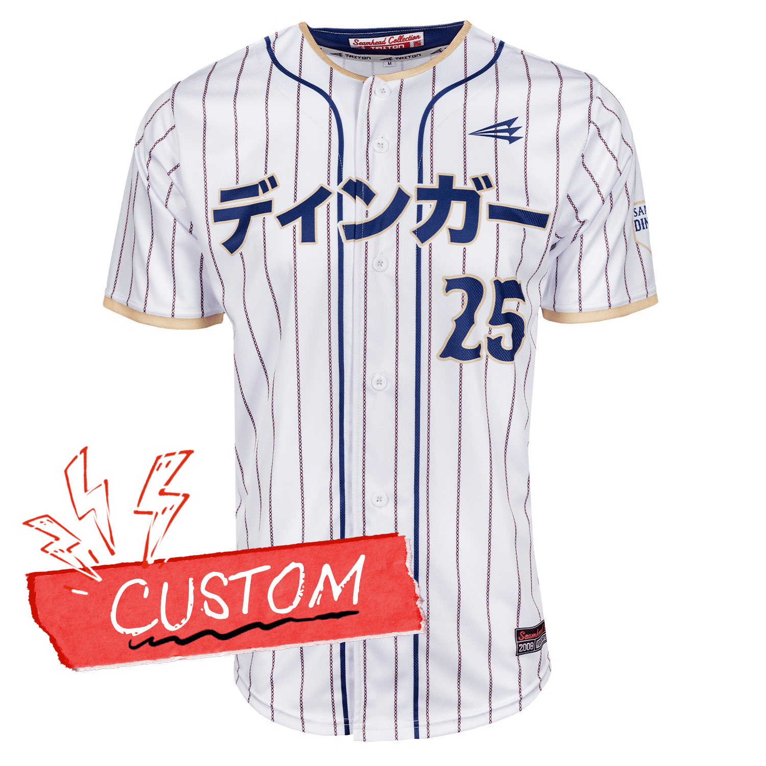 Japan Samurai Dingers Lifestyle Baseball Jersey *CUSTOM*