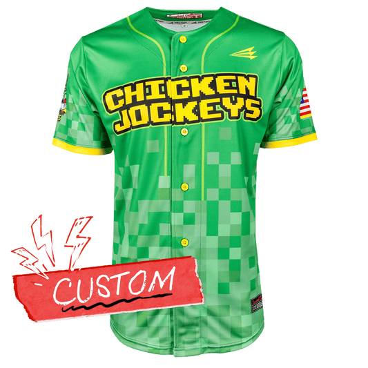 Chicken Jockeys Lifestyle Baseball Jersey *CUSTOM*