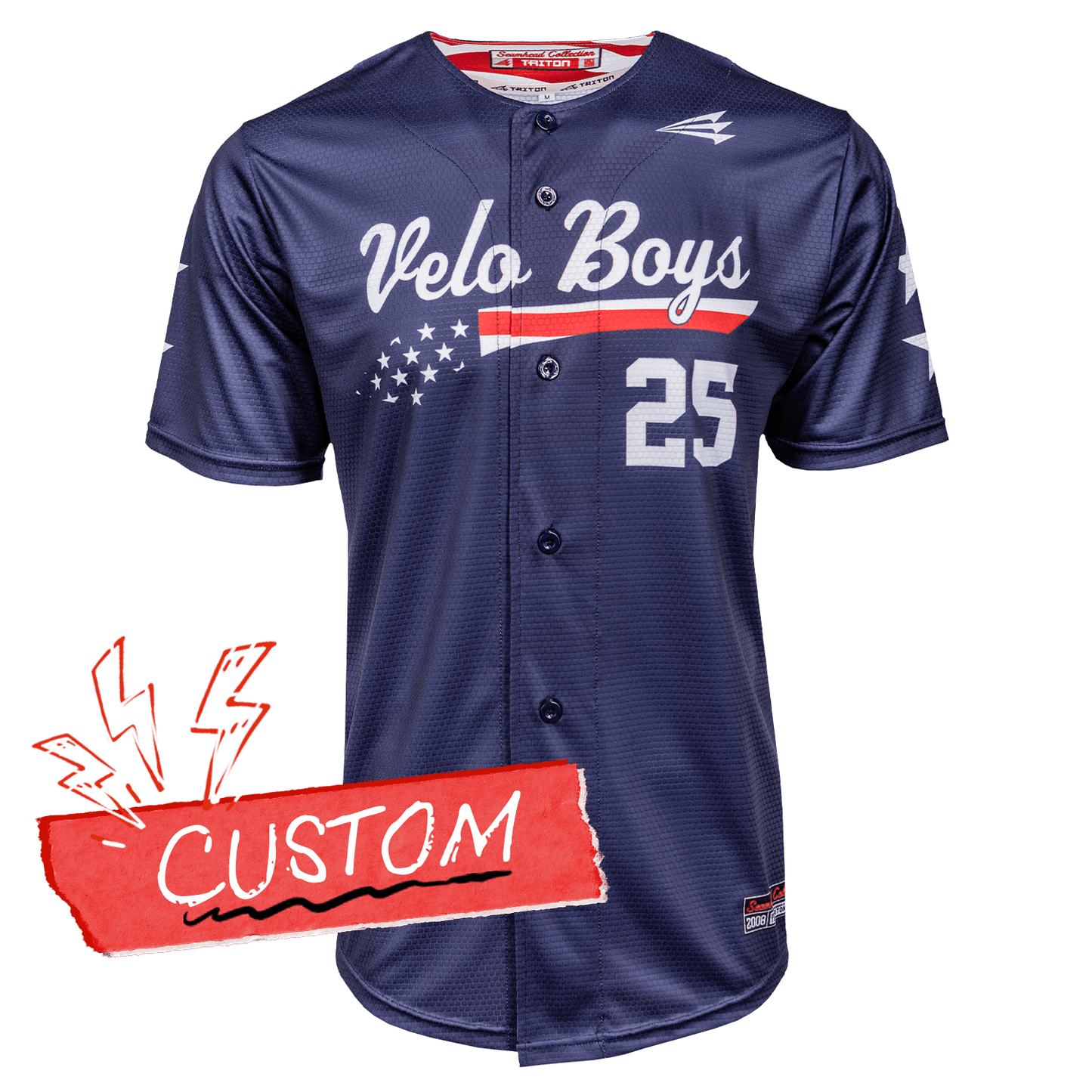 Velo Boys Lifestyle Baseball Jersey *CUSTOM*