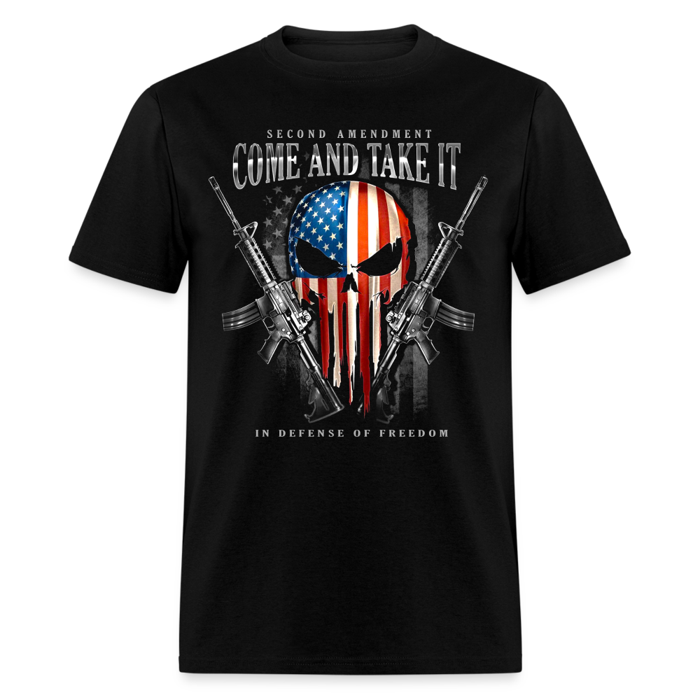Second Amendment Come And Take It In Defense Of Freedom T Shirt Hoodie, Sweatshirt | WearSparks.com (Image 1)