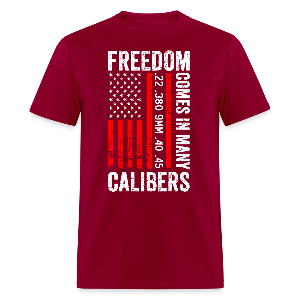 Freedom Comes In Many Calibers T Shirt Hoodie, Sweatshirt | WearSparks.com (Image 2)