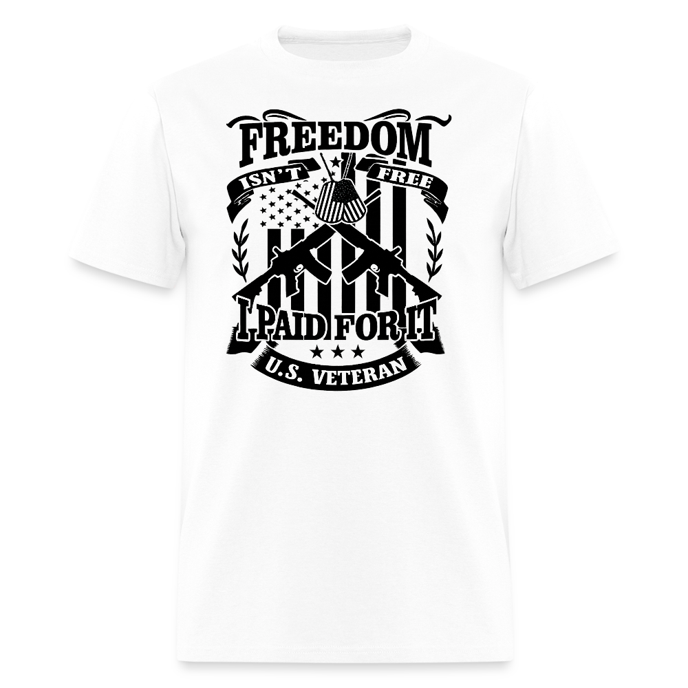 Freedom Isn't Free I Paid for It Veteran T Shirt Hoodie, Sweatshirt | WearSparks.com (Image 1)