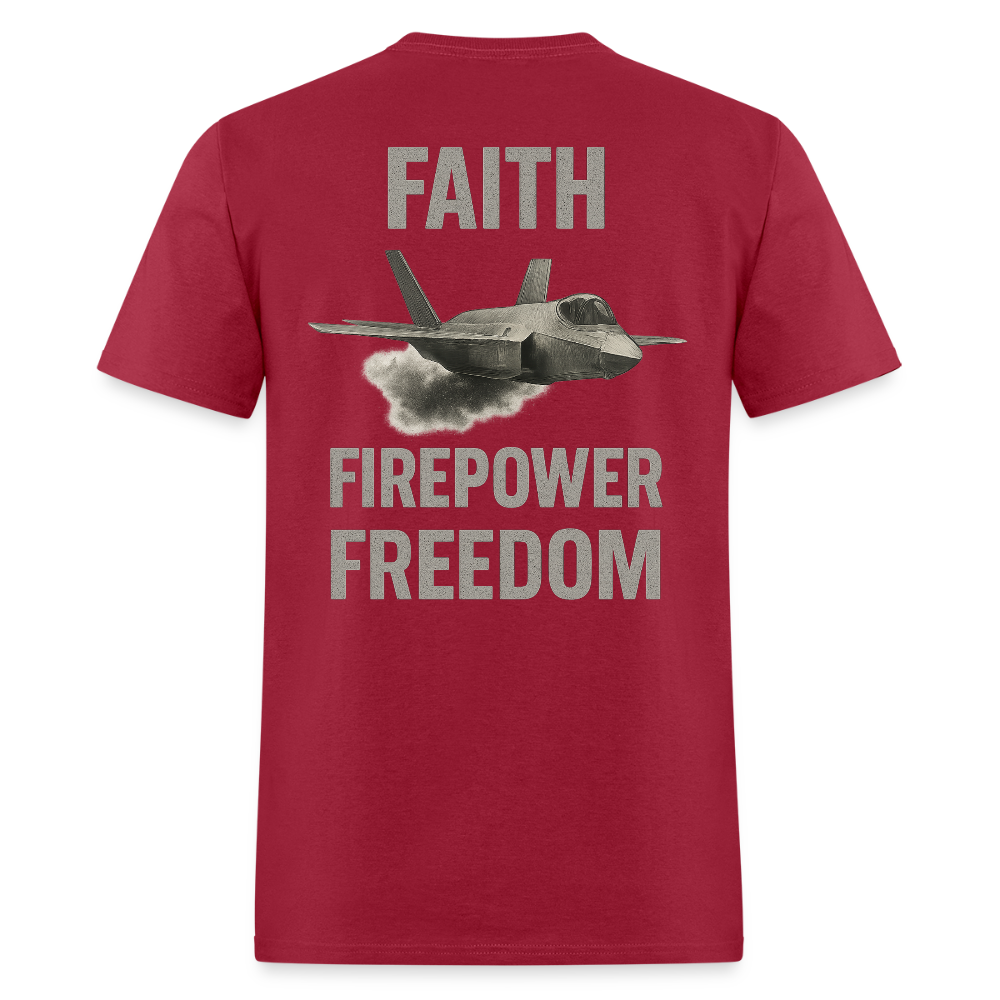 Faith, Firepower, Freedom T Shirt Hoodie, Sweatshirt | WearSparks.com (Image 3)