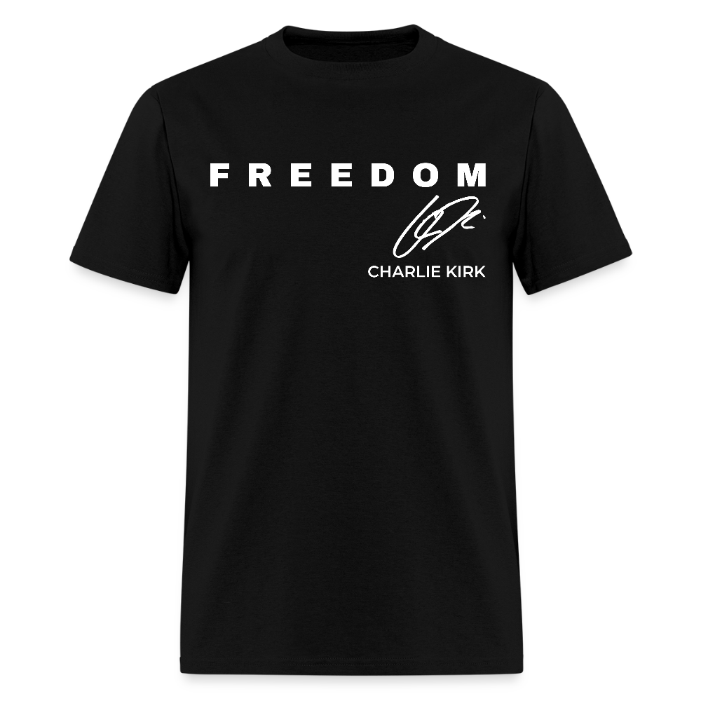 Charlie Kirk Freedom American Flag T Shirt - 2 Hoodie, Sweatshirt | WearSparks.com (Image 1)
