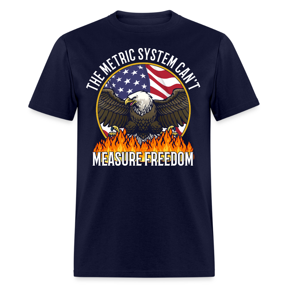 The Metric System Can't Measure Freedom USA Eagle T Shirt Hoodie, Sweatshirt | WearSparks.com (Image 3)