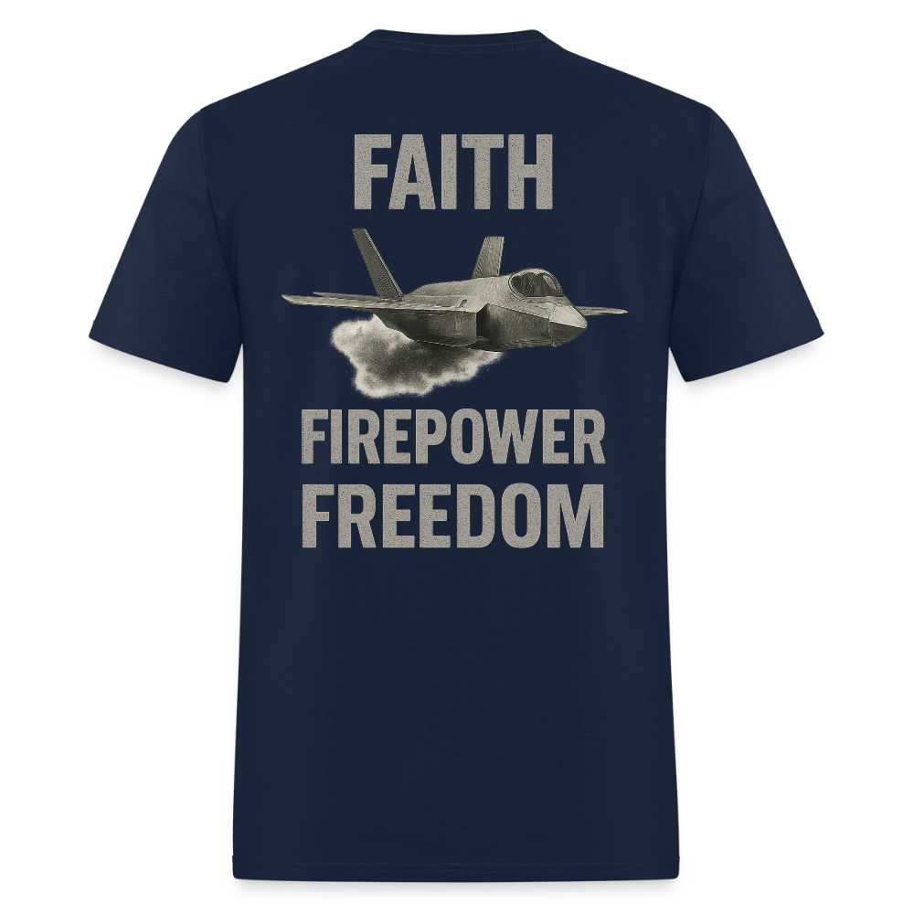 Faith, Firepower, Freedom T Shirt Hoodie, Sweatshirt | WearSparks.com (Image 5)